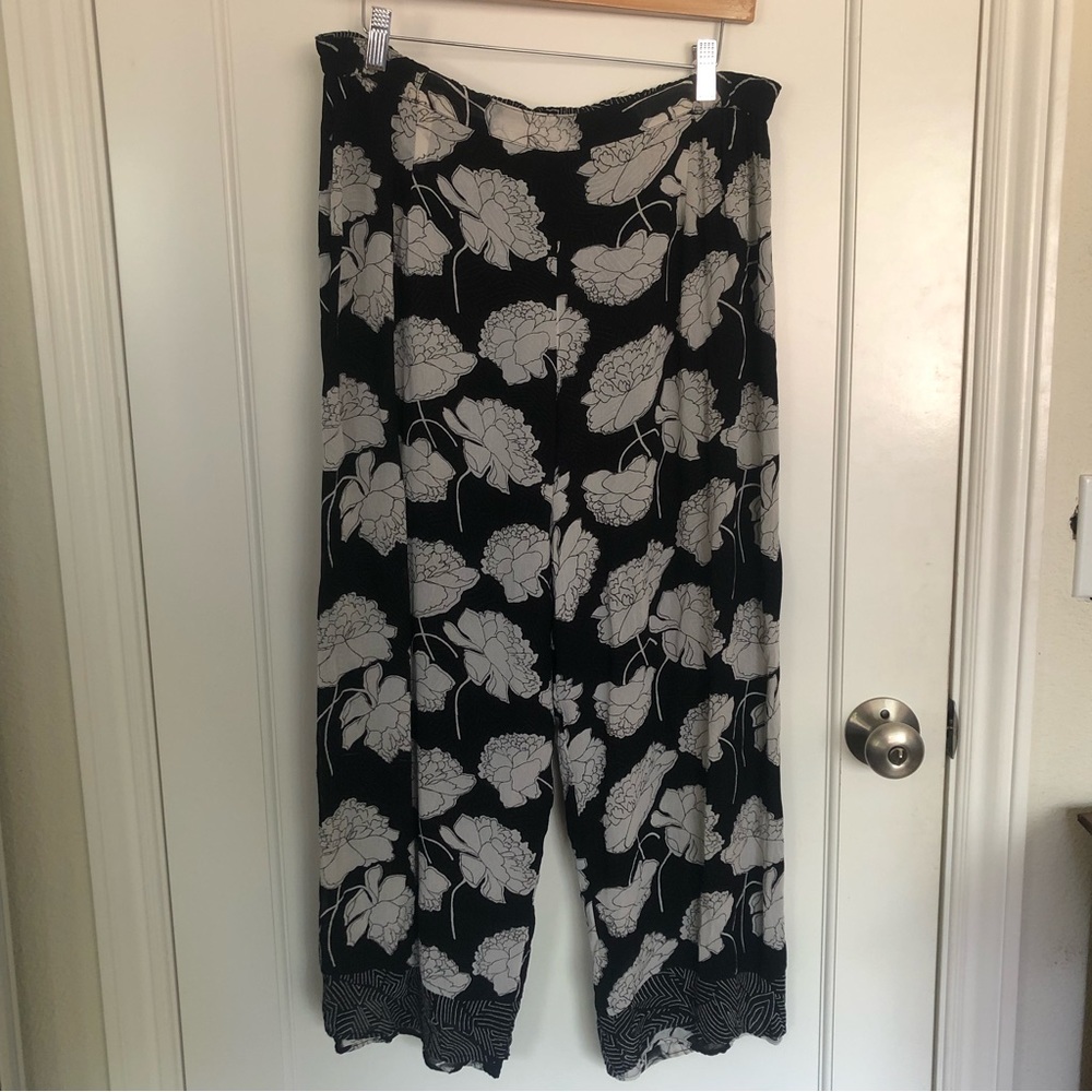 Reversible Wide Leg Trousers (cropped)
